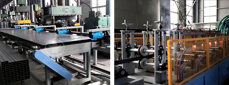 Stainless steel tube heat treatment quenching equipment