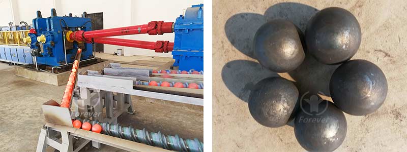 Eco-Friendly forged steel ball induction heating machine
