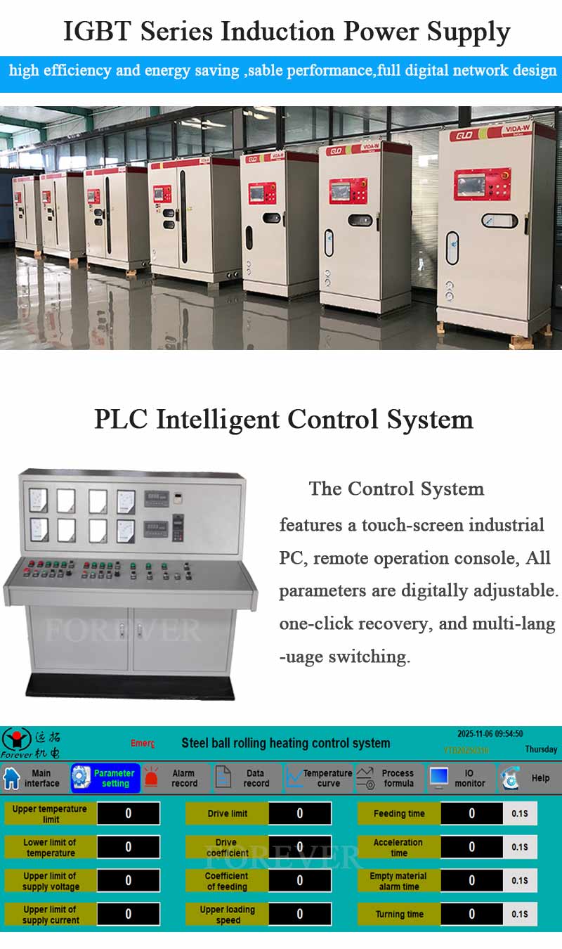 automatic steel ball production machine