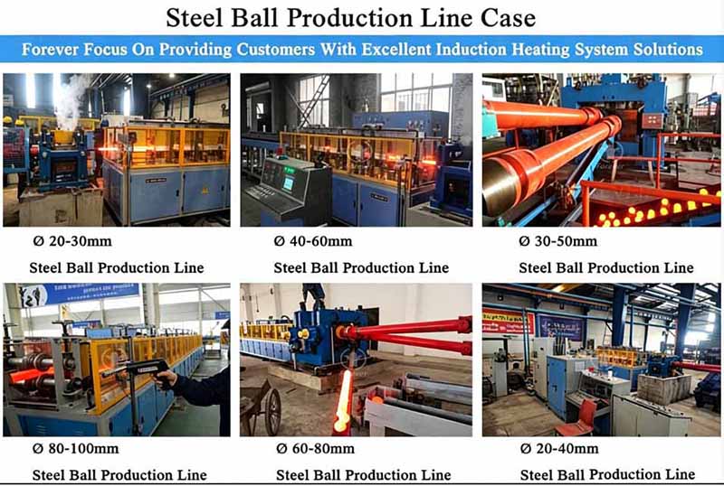 Induction Production Line for Steel Ball