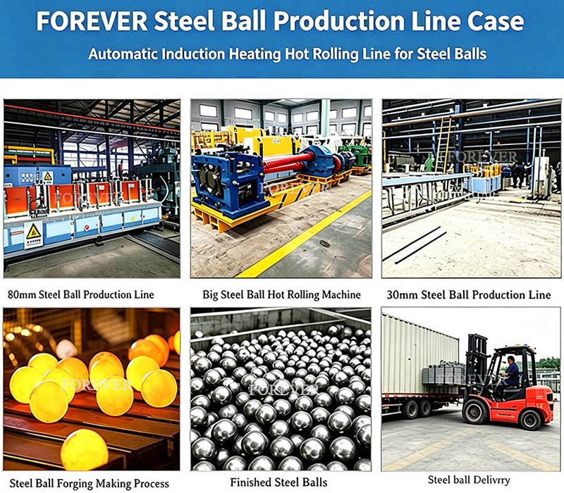 Steel Ball Induction Heat Treatment Production Line