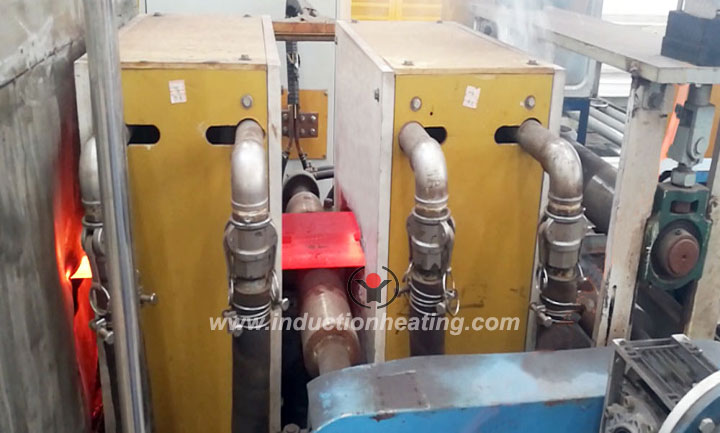 Plate induction hardening heat treatment furnace