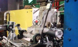 Aluminum billet heater for hot shear