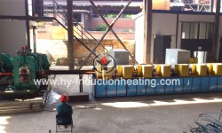 Billet preheating furnace for rolling