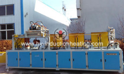 Quenching and tempering line for tubing