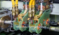 Shaft heat treatment line