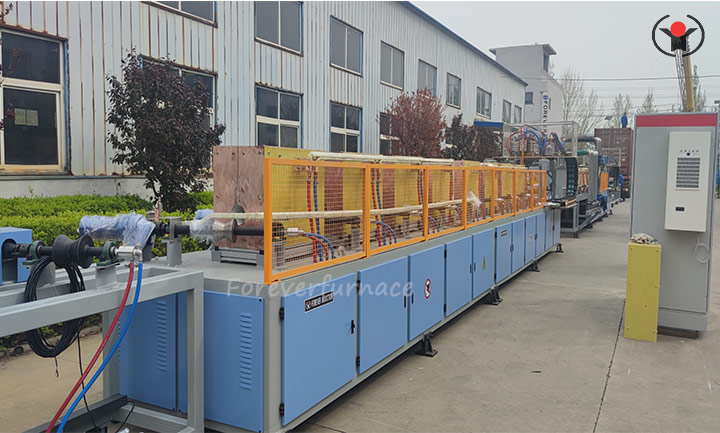 Forever sucker rod induction heat treatment equipment