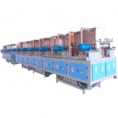 Medium frequency billet heating furnace