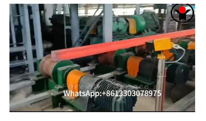 Mechanical components of the square steel billet heating furnace