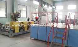 Medium frequency billet reheating furnace