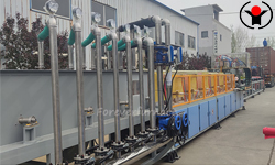 oil drill pipe induction hardening and tempering equipment