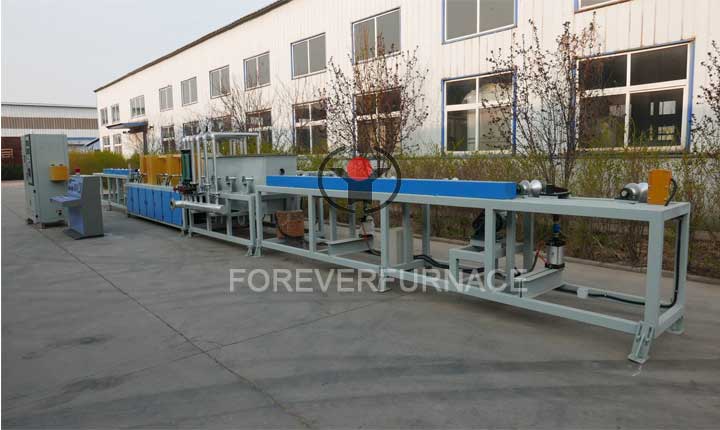Forging shaft heating furnace