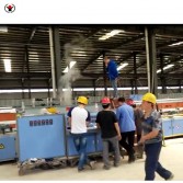 Steel bar induction quenching furnace
