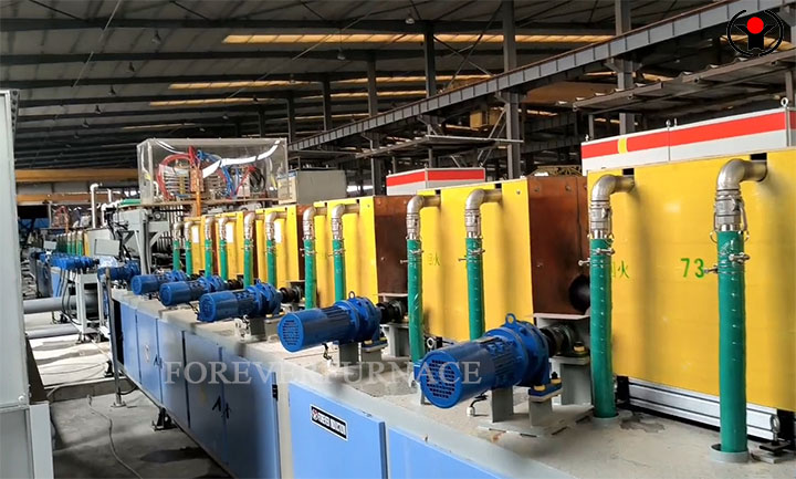 Heat treatment equipment for oil pipelines