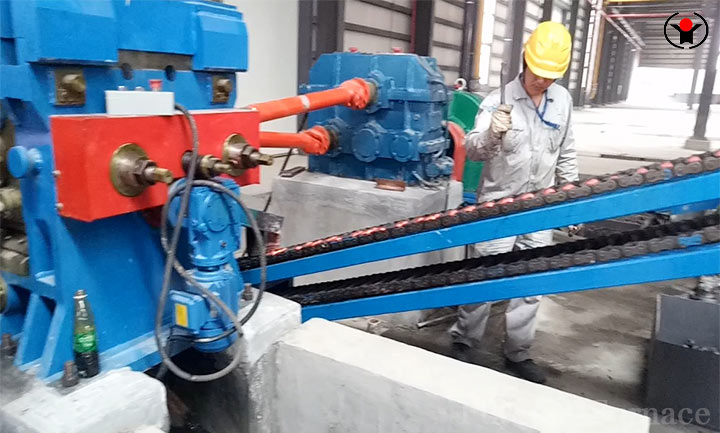 High efficient of steel ball forging induction production line
