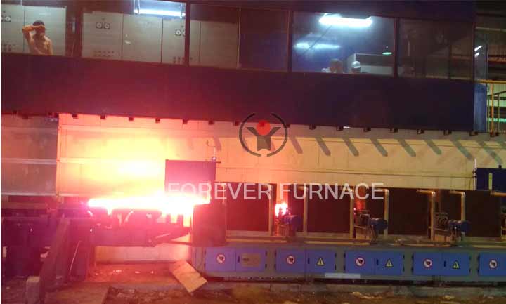 New type of steel billet electric heating furnace