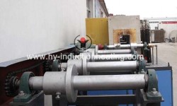 Steel billet induction forging furnace