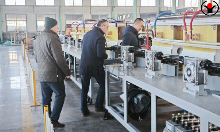 Induction steel pipe annealing heating furnace