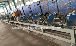 Steel pipe induction annealing furnace