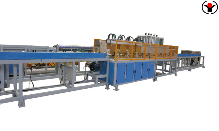 The prominent features of the steel pipe hardening furnace